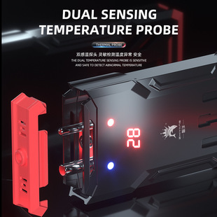 Titanium alloy heating rod fish tank automatic thermostat titanium temperature control European and American British 110v water frequency conversion heating