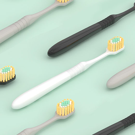 Yangzhou Mavericks Adventures Factory 3 Pack Suspension Bristles Adult Soft Hair Toothbrush Wholesale Ultra-thin Wide Head