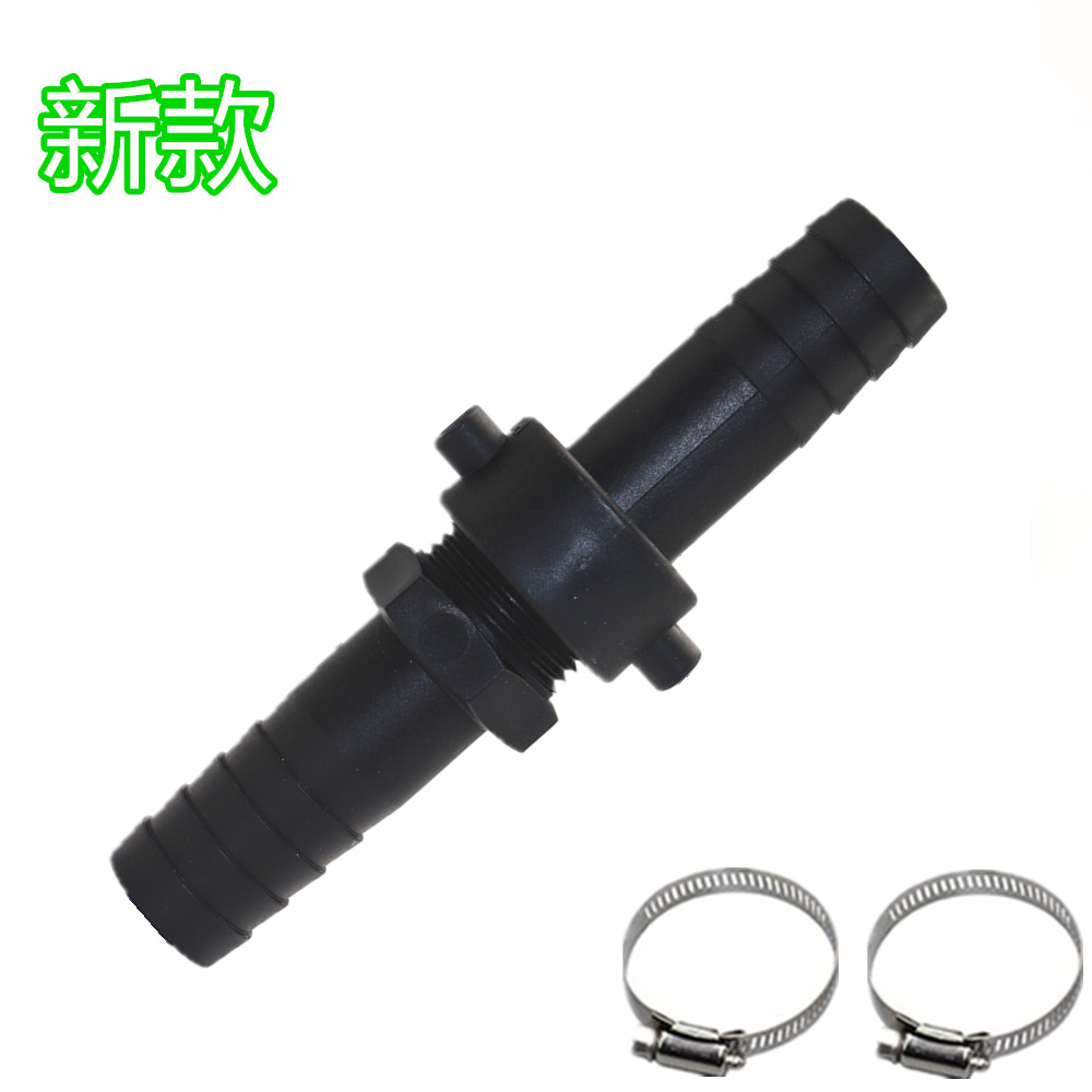 Codo rosca externa manguera boquilla agujero plástico barril base conector cubo plástico pagoda conector 20/25/50