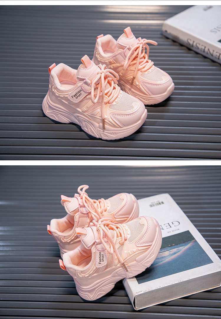 Ventilerande löparskor för barn lätta mesh sneakers för pojkar_voghion.com