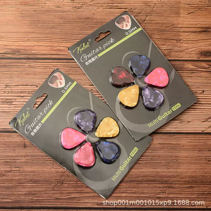 吉他拨片民谣吉他赛璐璐拨片套装电吉他拨片ABS吉他拨片吉他配件