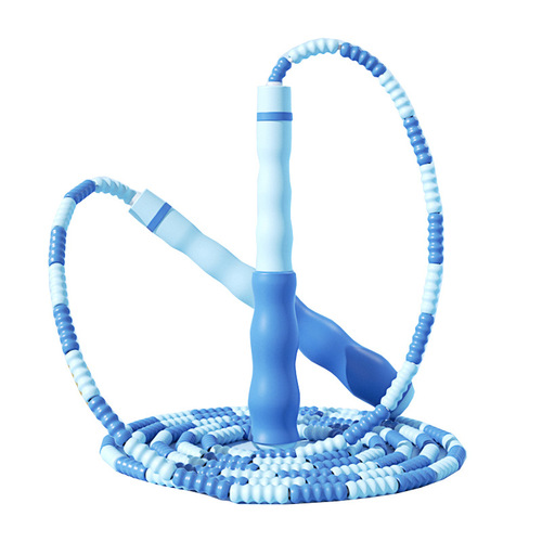 Wholesale bamboo skipping rope for children, primary school students, kindergarten, beginners, physical education, high school entrance examination, special soft beads, non-knotted bamboo rope