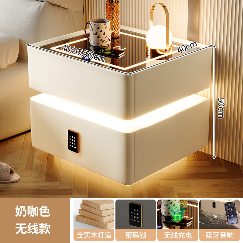 Mesa de cabezal inteligente lujosa luj