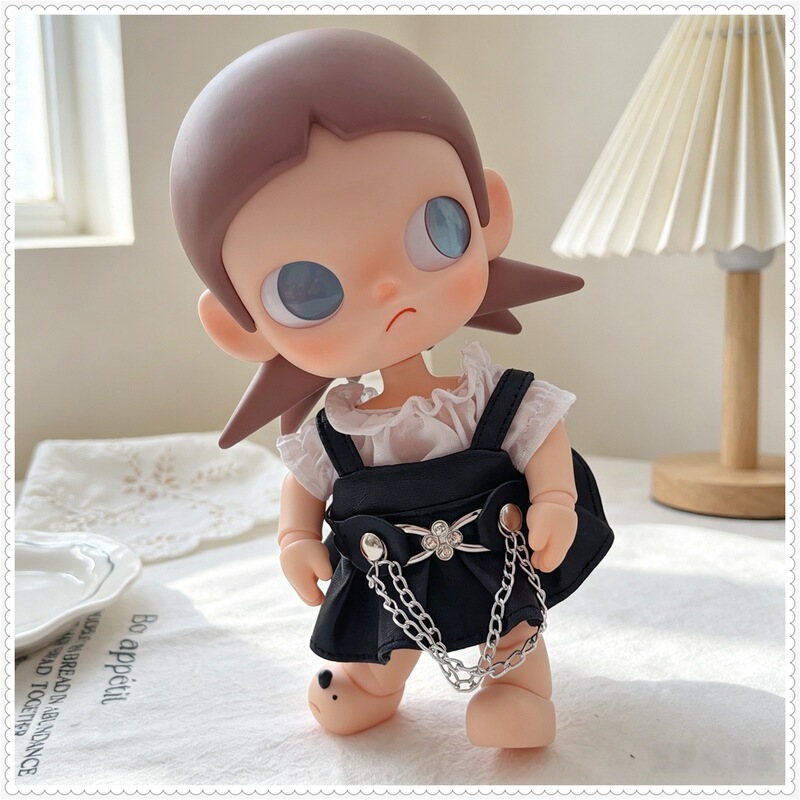 Spring and Summer Zsiga Doll Clothes Leather Suspender Skirt 10cm Doll Clothes Long-Legged Kitty Outfit Yuy Jade Doll Clothes Spring and Summer Zsiga Doll Clothes Leather Suspender Skirt 10cm Doll Clothes Long-Legged Kitty Outfit Yuy Jade Doll Clothes