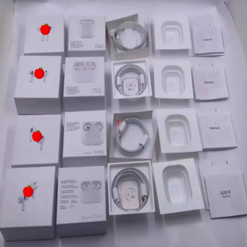 跨境airpods pro五六七代高品质适用苹果华为无线蓝牙耳机ANC降噪