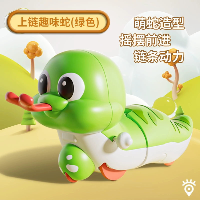 Заводная реалистичная игрушка для ползания, 2 года