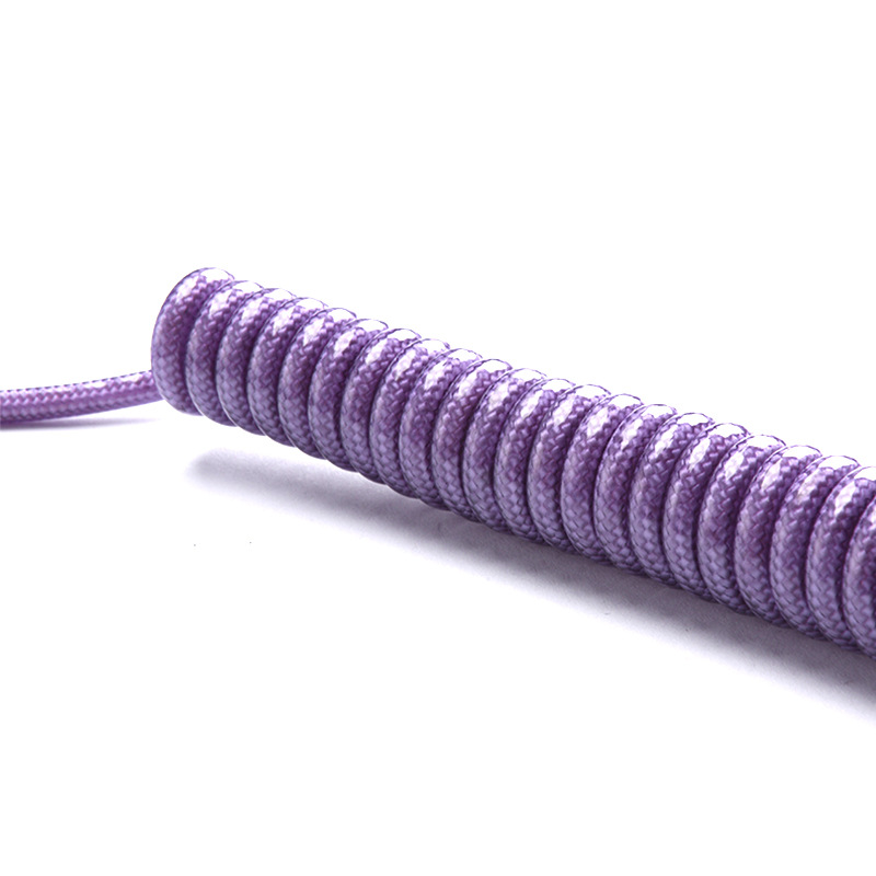 cuerda de alambre de acero herramienta antirrobo buceo anti-desprendimiento barra de protección caña de pesca resorte de alambre de acero