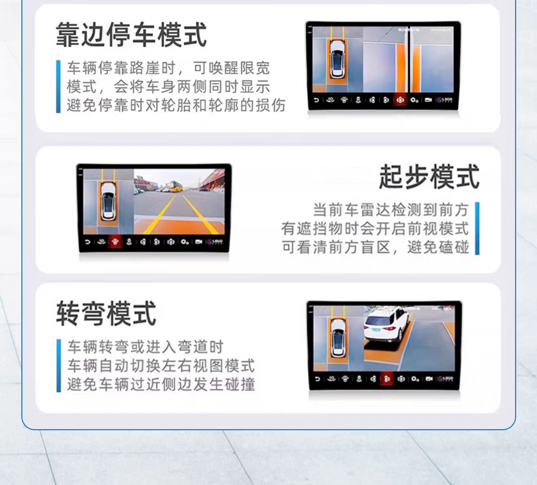 Applicable to 24 25 Toyota Bully lc250 Prado Central Control Large Screen Navigation 360 Panoramic Image All-in-One Machine