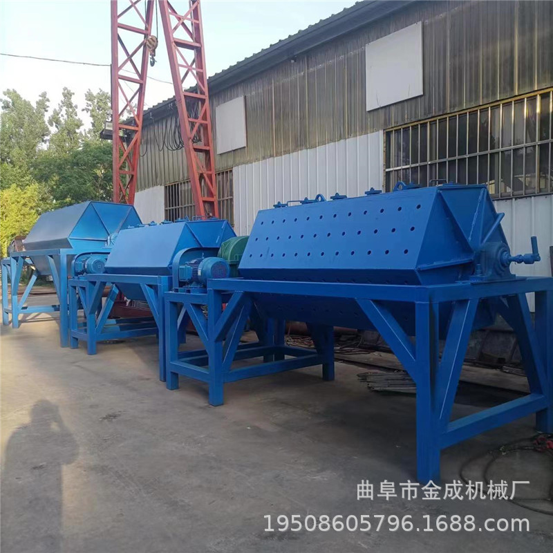 冲压件去毛刺 链条除锈机器六角滚筒抛光机 园林石头倒圆角滚石机