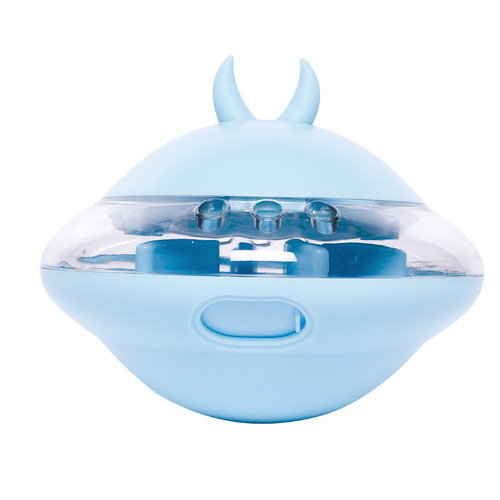 Cross-border new Amazon AIWO pet supplies rubber flying saucer food ball dog toys toys