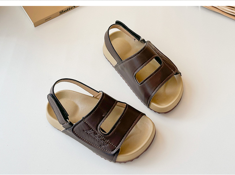 Mädchen Sommer Sandalen Mit Klettverschluss Für Strand Freizeit_voghion.com