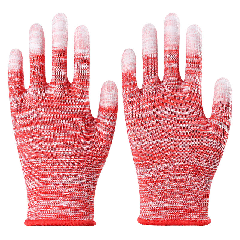 줄무늬 칠해진 손가락 [빨간색]