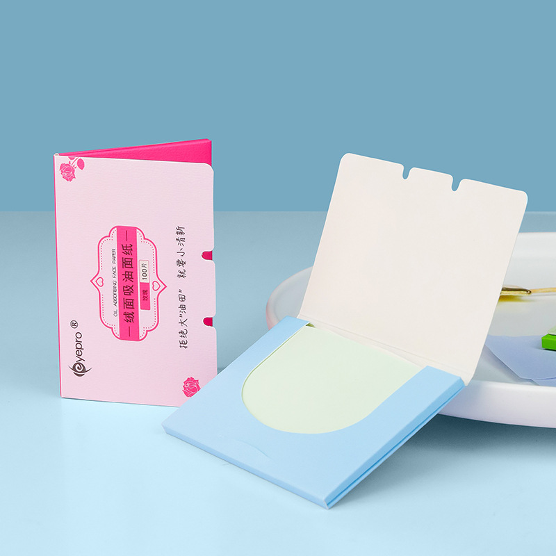 Oily Control Face Paper for Women Summer Refreshing Men's Face Oil- absorbing Sheet Gadget Special Face Paper Portable