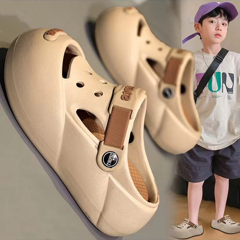 Chaussures de grotte pour garçons, pantoufles pour enfants en été, antidérapantes pour garçons et filles, portées pour les bébés, les enfants d'âge moyen et les jeunes enfants,_voghion.com