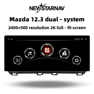 Bütün Mazda modelləri üçün 12.3/10.25/9 düym Android naviqasiya sistemi