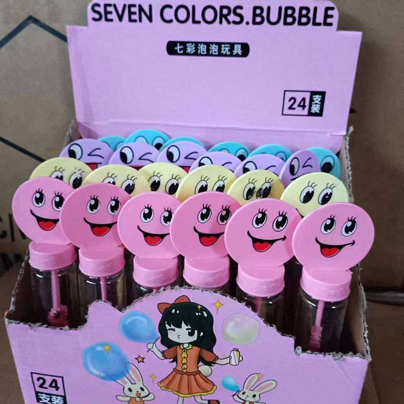 Regalo de los niños de juguete fábrica al por mayor Tire hacia atrás coche de juguete empuje pequeña burbuja palo molino de viento juguete barato mini