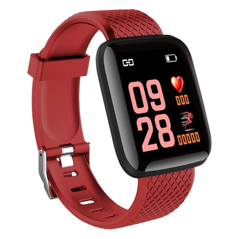 Nueva pantalla grande 116 más pulsera inteligente música APP sueño monitoreo paso conteo presión arterial ritmo cardíaco pulsera deportiva