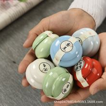 10克陶瓷香膏国潮古风随身沉香龙涎花香香薰固体淡香批发薰衣草