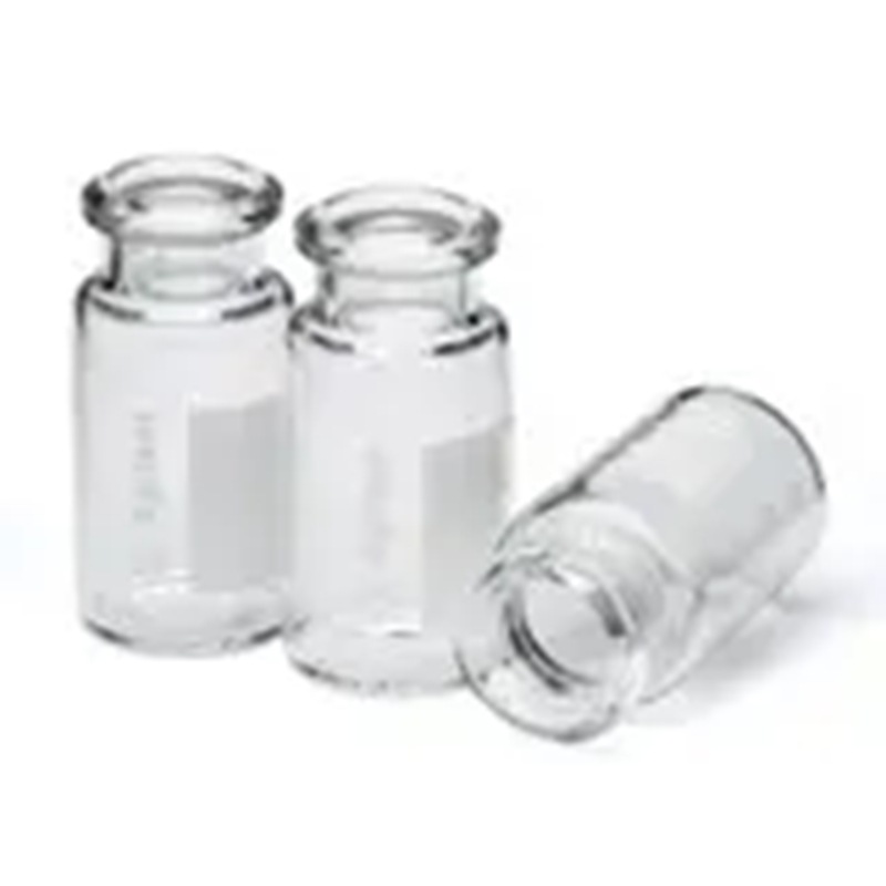 5190-2285安捷伦10ml顶空钳口玻璃样品瓶透明平底刻度标志书写签