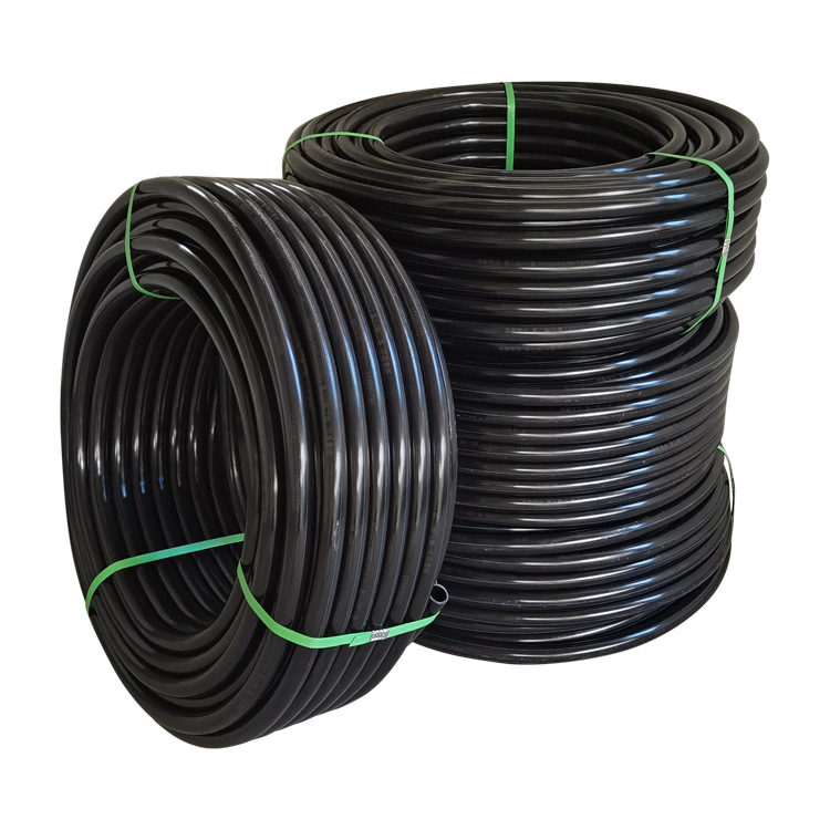 PE water supply pipe, HDPE natural water pipe engineering, drainage pipe, polyethylene PE pipe manuf