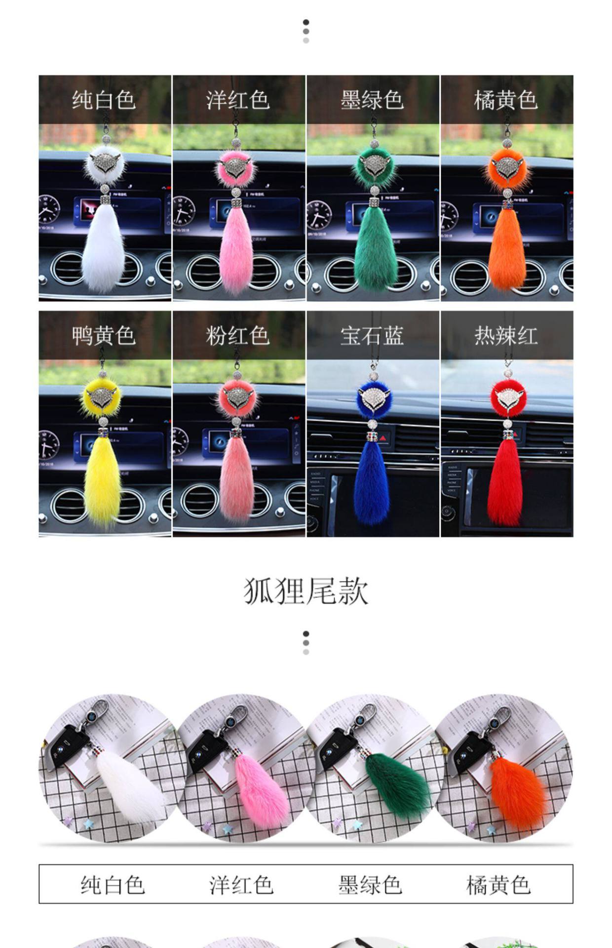 Car Hanging Ornament Goddess Style with Diamonds, New Trendy High-End Creative Car Pendant Handmade Interior Decoration for Women
