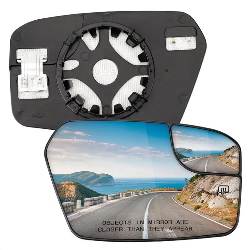 Suitable for 06-12 Ford Fusion Heated Rearview Mirror Reversing Mirror Reflective Glass Replacement
