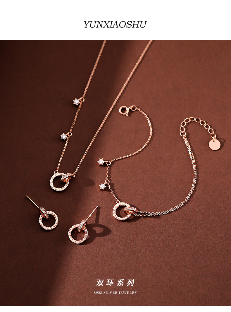 Linglang Trendy Dainty S925 Sterling Silver Bracelet Skin-friendly Jewelry Adjustable Chain Bracelet for Women Teen Girls