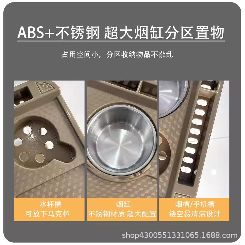 麻雀機、高級コーヒーテーブル、チェスとカードルームのティーラック、麻雀テーブルの角の横にある小さなコーヒーテーブル、ウォーターカップホルダー、多目的灰皿|undefined
