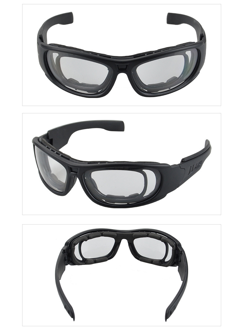 CS Field Anti impact Exercise Tactical Goggles Explosion proof Safety Sports Shooting Glasses_voghion.com