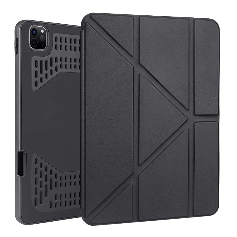 For ipad air6 protective case 13-inch mini6/7 with pen slot pro11 heat dissipation y fold 7/8/9 protective case For ipad air6 protective case 13-inch mini6/7 with pen slot pro11 heat dissipation y fold 7/8/9 protective case