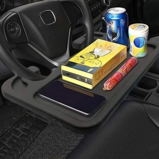 Portable Steering Wheel Dining Table Car Laptop Computer Cross-Border