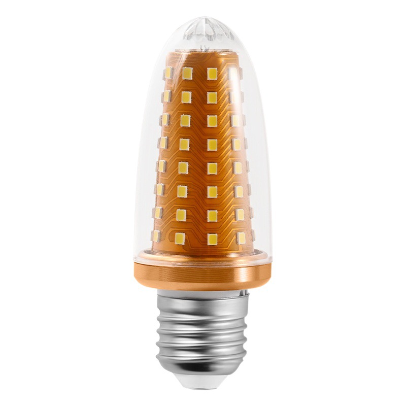 Lámpara led de protección ocular de espectro completo, lámpara de ahorro de energía de maíz, candelabro de restaurante para el hogar, fuente de luz de reemplazo, lámpara de maíz de boca de tornillo e27