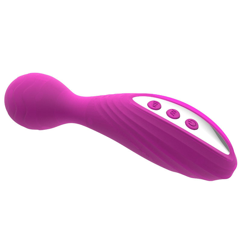 Mousse de moda para adultos suministros vibrador mini recargable masaje eléctrico palo femenino TiDi masturbación AV vibrador