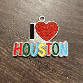 跨境专供金属钥匙扣挂饰创意挂件批发活动纪念礼品钥匙扣diy