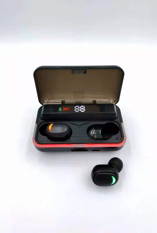 新型競技ゲームbluetoothイヤホン無線両耳知能デジタル表示モバイル電源呼吸灯ミニ音楽|undefined