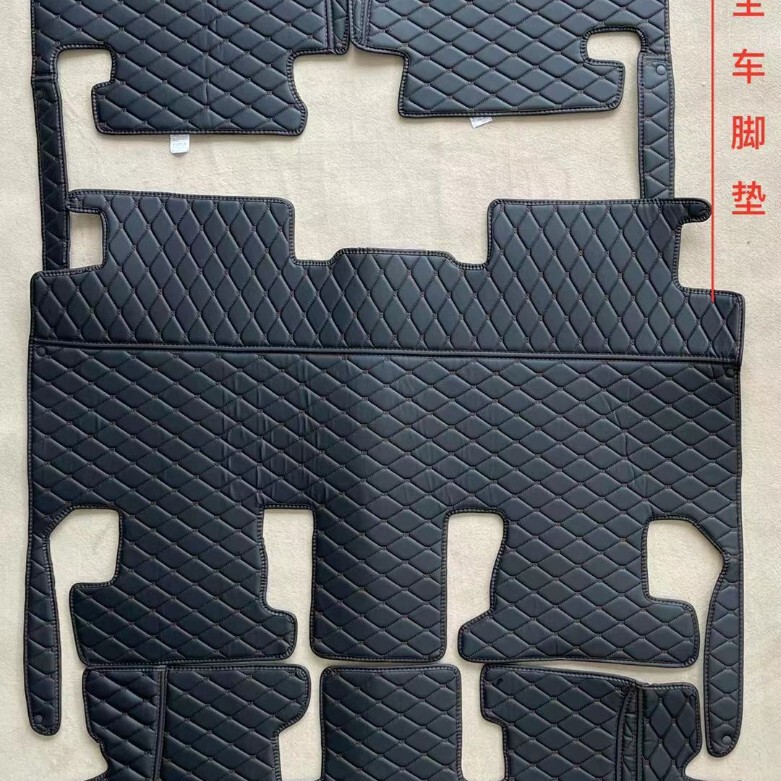 汽車脚垫工場传祺M6全包脚垫新款汽車脚垫全包特殊設計二層雪尼絲|undefined