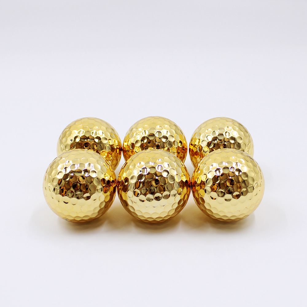 Gold Golf Ball Image 1