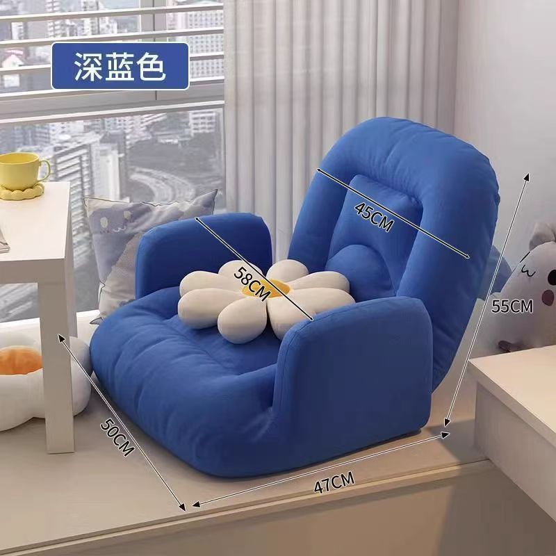 [얼룩 방지 면 및 린넨 모델] 블루 팔걸이 모델 - 프리 베개