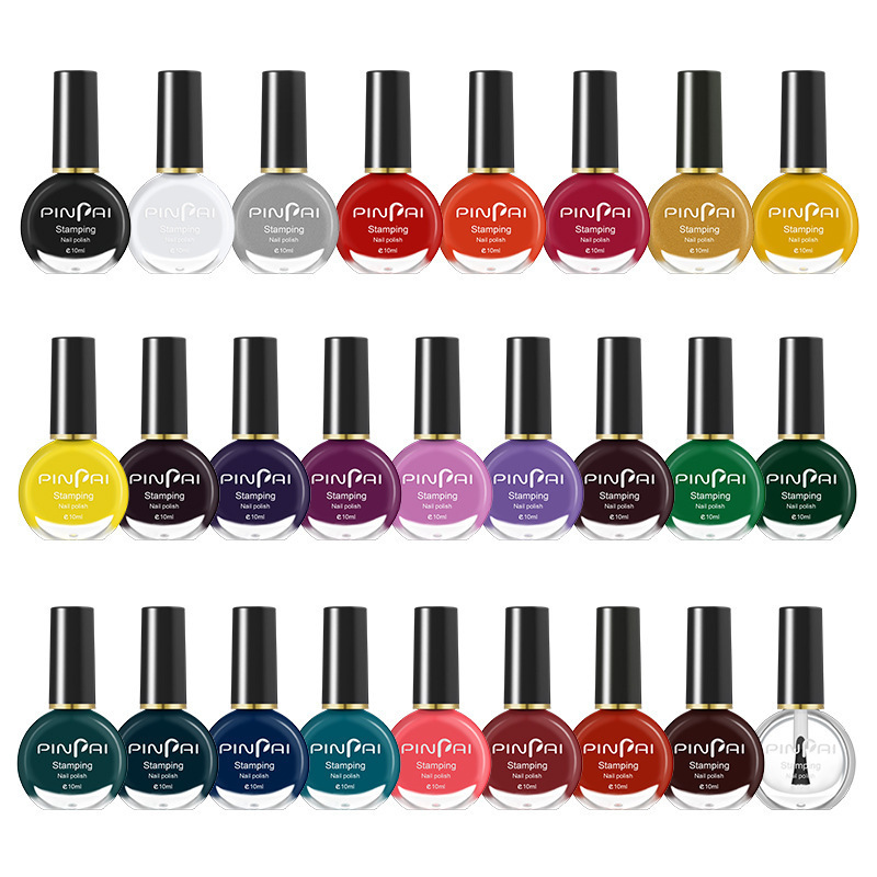 Cross-border special [nail printing oil] 10ml painted nail polish special genuine goods pinpai26 color direct sales