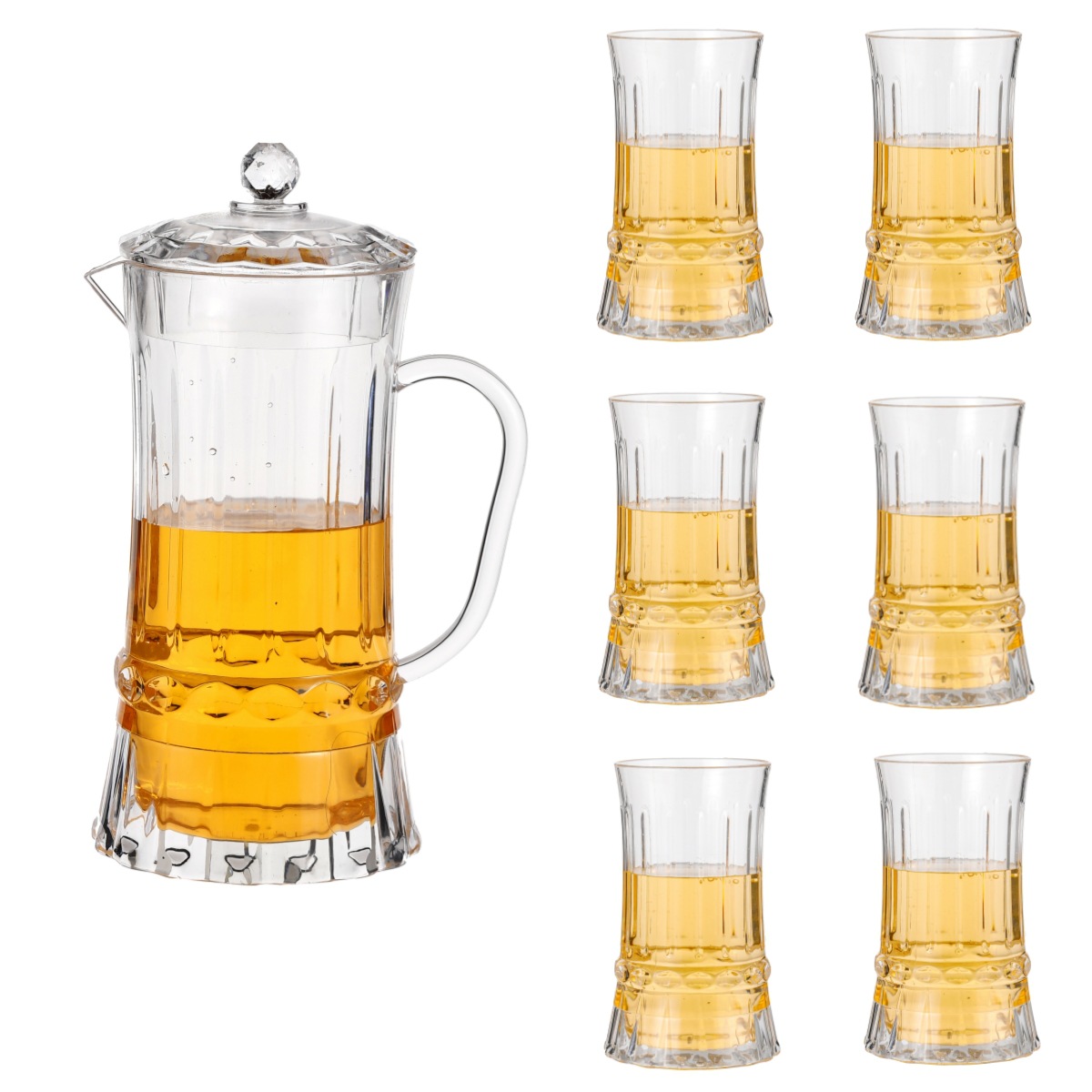 주전자 1개 + 물컵 6개 (주전자 1개 + 물컵 6개) 5106H6-PS