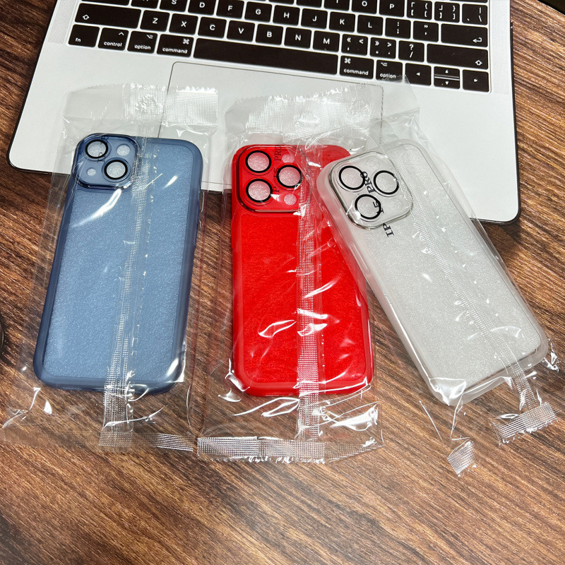 魅眼TPU适用苹果16Pro精孔13/14手机壳iPhone17自带镜头膜保护套|undefined