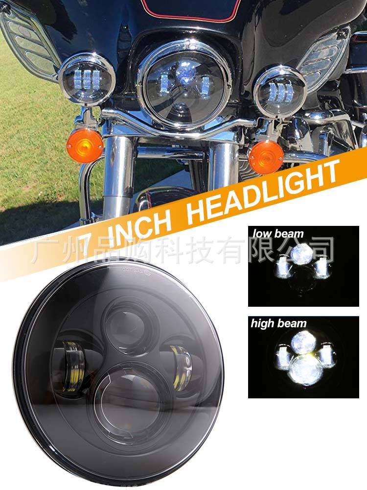 7 inch LED Headlight for Wrangler Jeep Motorcycle Harley