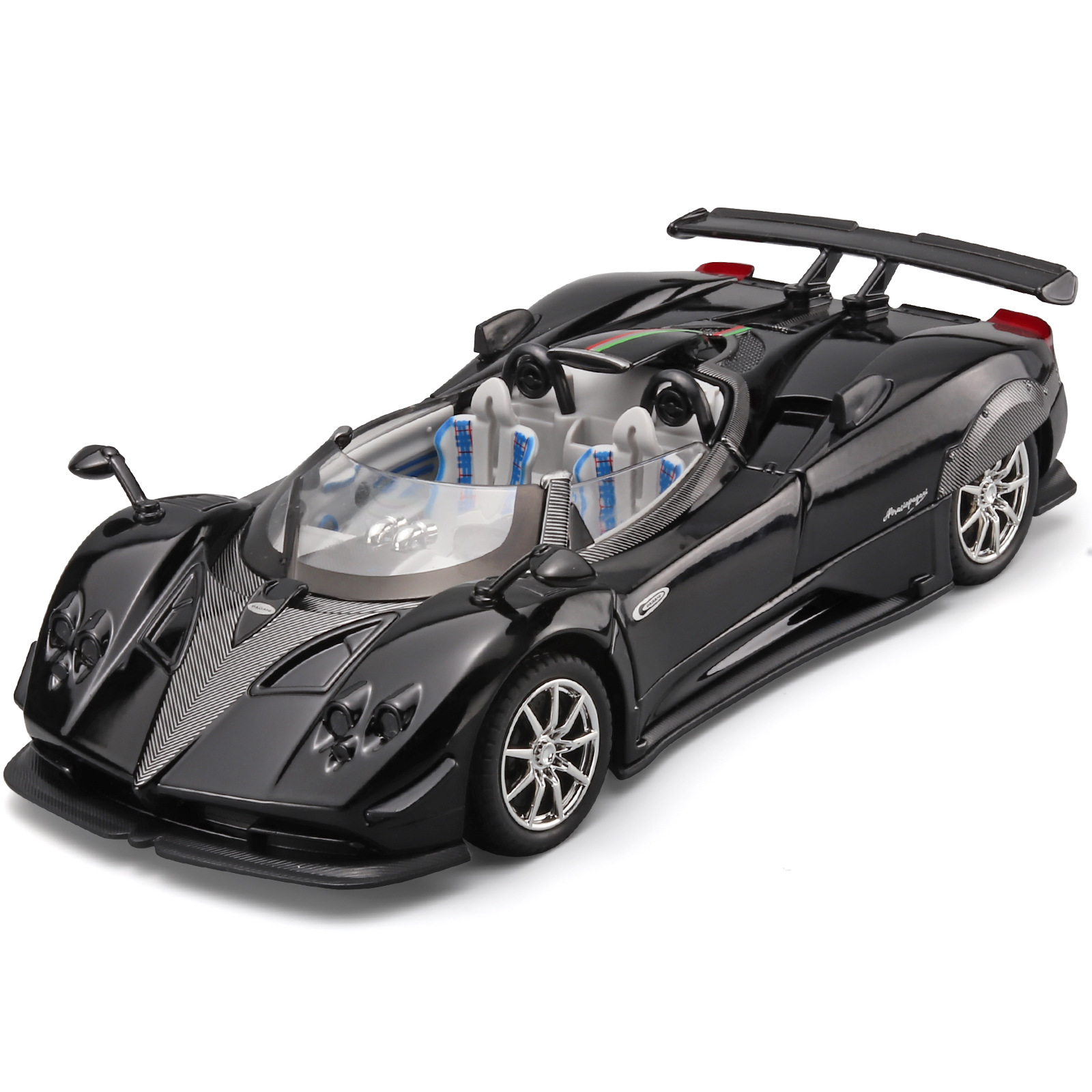 1 / 24 Pagani Zonta HP aleación de automóviles imitación de automóviles deportivos verdaderos modelo de automóviles de juguete para niños moda juegos adornos