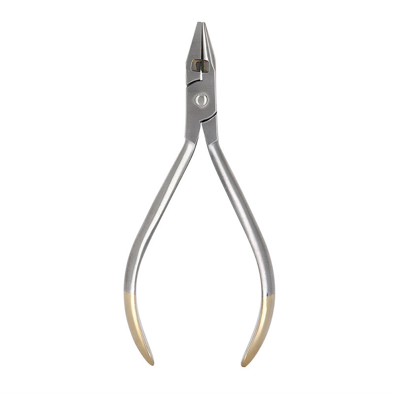 Alicates de ortodoncia dental corte de extremo de alambre fino corte de alambre fino Alicates de extracción de flexión de soporte alicates de cuello alicates de flexión trasera