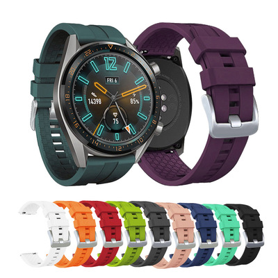 goods in stock apply Huawei GT2 Silicone strap Chinese rice GTR47 intelligence Watch Band 22mm Supplying