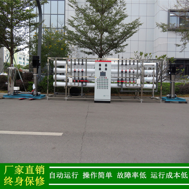 一级 单级 双级 二级RO反渗透设备0.5t-50t纯水机厂家绿健供应