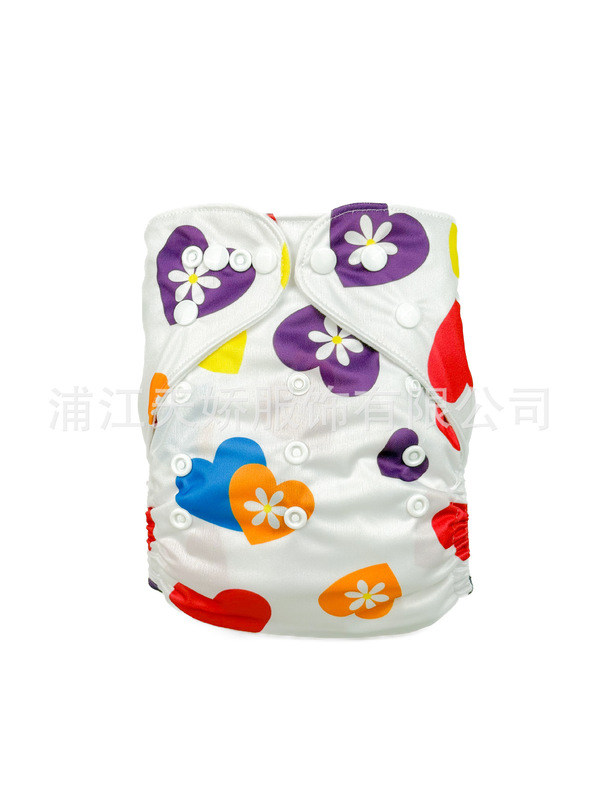 メーカークロスボーダー赤ちゃんおむつ洗える尿不湿通気性プリントトレーニングパンツcloth diaper|undefined