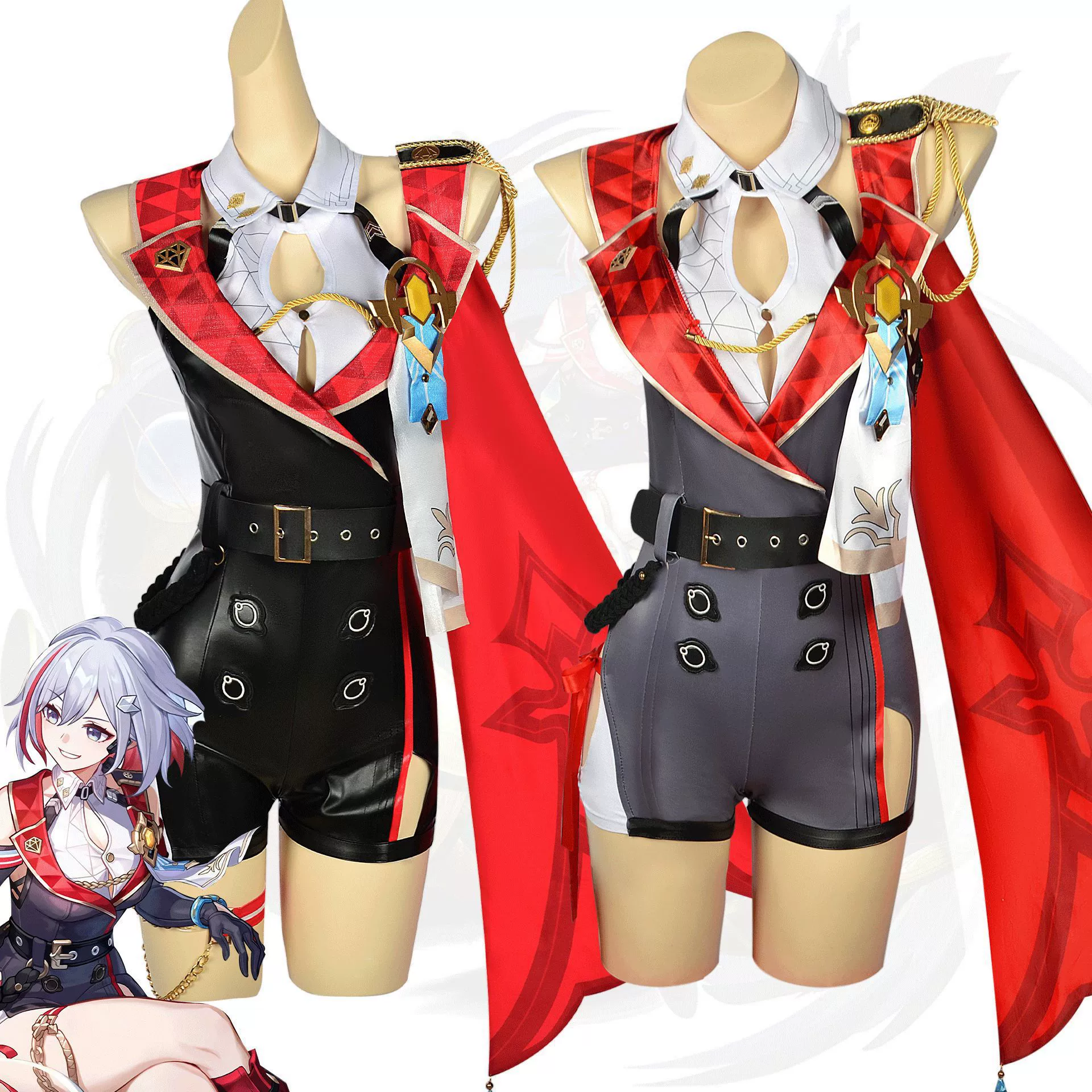 Косплей Топа рухнул 3 Звездный купол Железнодорожный костюм Космос