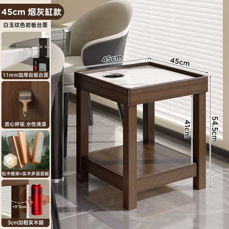 Mesa de mahjong de madera sólida, estante de té, tabla de té, tabla de té especial para sala de ajedrez y cartas, tabla de doble capa, tabla pequeña