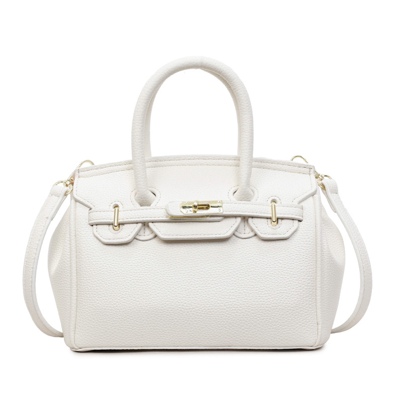 Texturas de alta calidad lujosas bolsas de mano Kylie 2026 nuevas moda transfronterizas lichi estampado versátil mochila